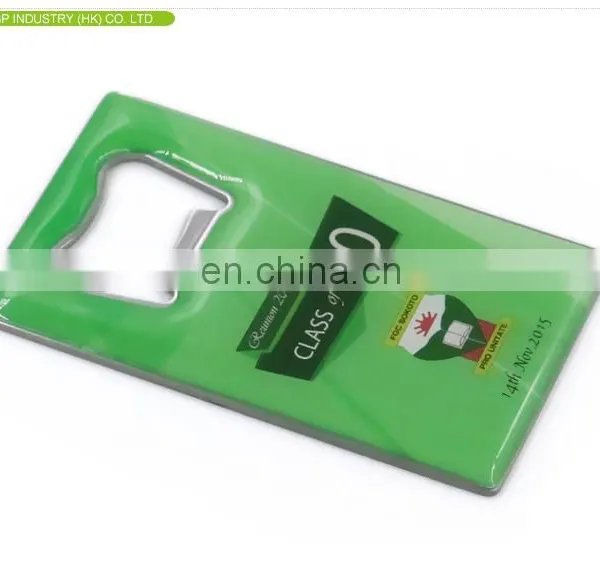 Custom Stainless Steel Material Credit Card Bottle Opener photo-2