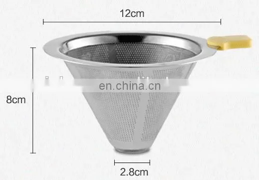 High Quality New Design Chemex Stainless Steel Cone Filter With Factory Price photo-3