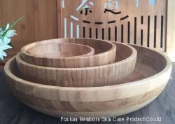 Simply Designed Bamboo Salad Bowl