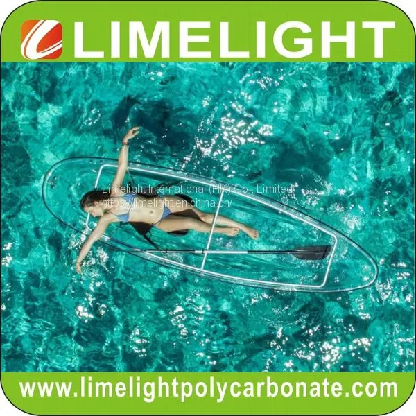 Clear Kayak Crystal Kayak Transparent Kayak Glass Kayak Polycarbonate Kayak photo-4