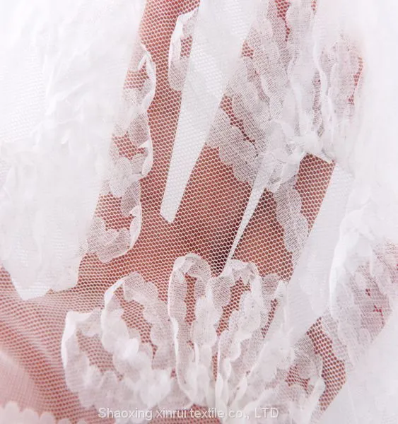 Luxury Laser Cut Flower Wedding Lace Fabric Embroidery for Clothes photo-5