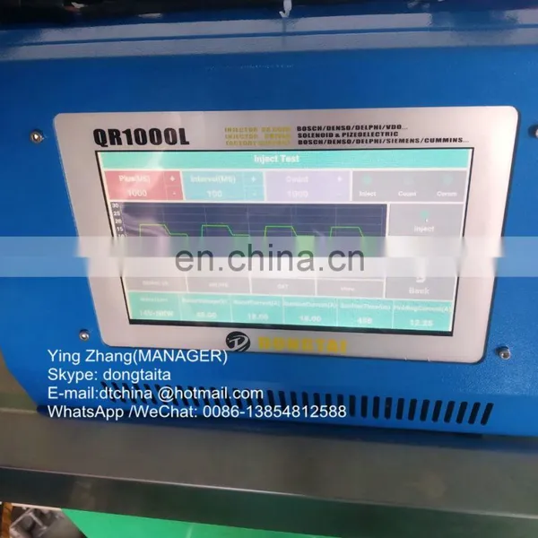 New CR Injector Tester QR1000L With the Function QR Coding. photo-6