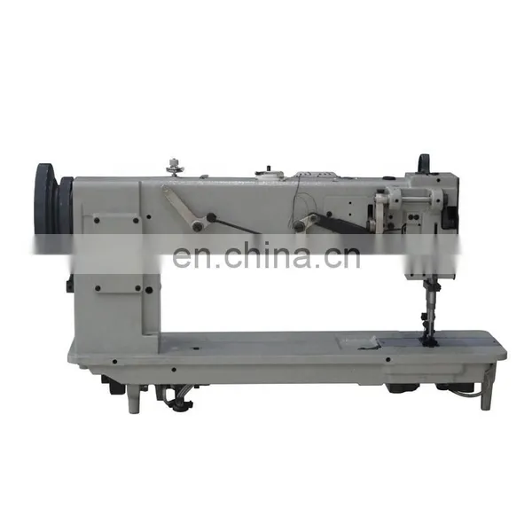 Customized Long Arm Heavy Duty Lockstitch Double Needle Sewing Machine photo-6