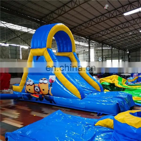 Cheap Outdoor Indoor Mini Inflatable Mouse Slide ,Blow up Fun Yellow Man Slide House on Backyard for Toddler, Kids photo-5
