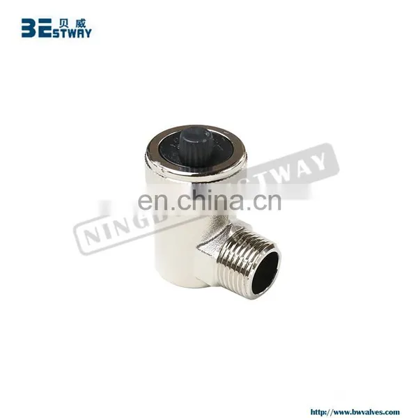 Passed SGS Test Advanced Production Technology Angled Radiator Valves