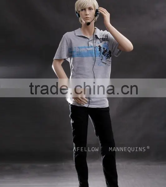 Teenager Fiberglass Boys Mannequin Realist Dummy Manikin SK08 photo-2