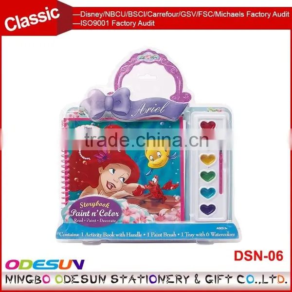 Disney Universal NBCU FAMA BSCI GSV Carrefour Factory Audit Manufacturer Wholesale High Quality Paint Set photo-2