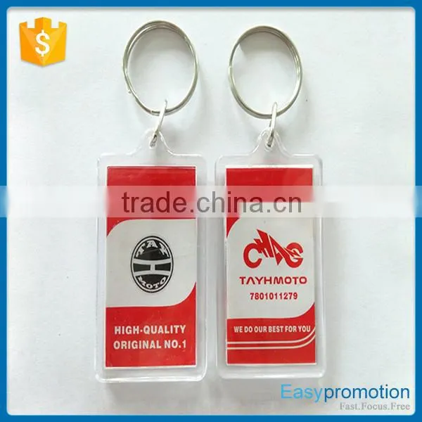 Custom Printed Square Arcylic Keychain Wholesale Quality Choice photo-2
