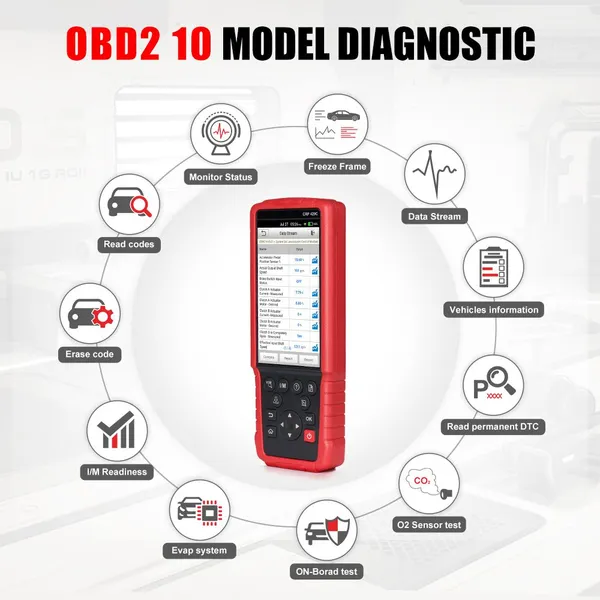 Professional Launch X431 CRP429C 4 Systems OBDII Code Reader Obd2 Auto Diagnostic Tool CRP429 C CRP 429C Auto Scanner photo-4