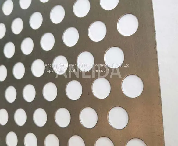 Stainless Steel Perforated Sheet Corrosion Resistant Perforated Metal Sheet