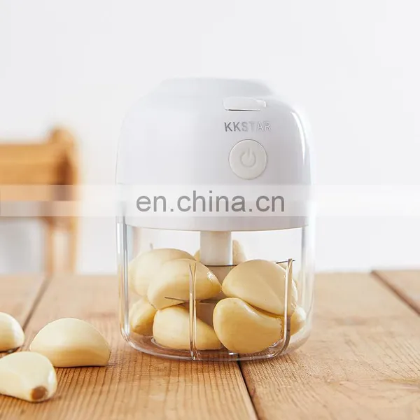 Home Restaurant Stainless Steel Slicer Meat Vegetable Portable Manual Electric Wireless Garlic Onion Masher Mini Food Chopper photo-4
