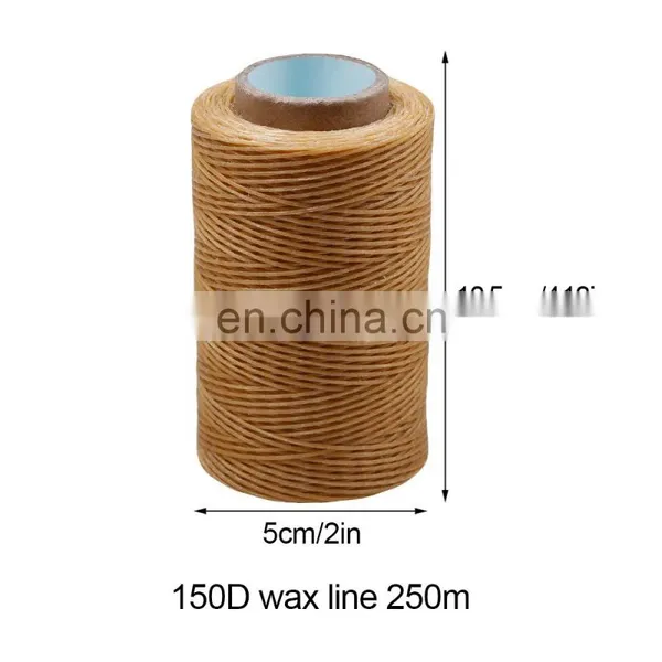 Wholesale Factory Colors DIY Handmade 250m Leather Sewing 1mm Flat photo-4