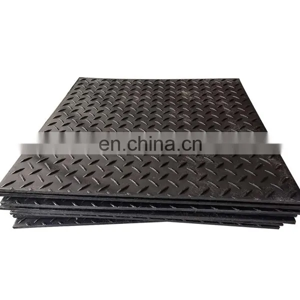 Uhmwpe Road Mat 4x8 ft Ground Protection Road Mat Durable Black Plastic Hdpe Ground Road Mats photo-4