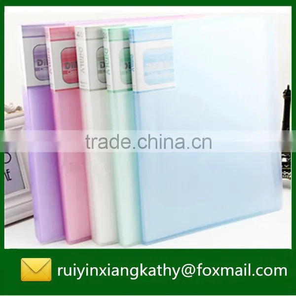 Waterproof PP Custom Design Soft Cover Clear Display Book photo-4