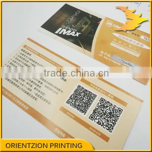 Custom High Quality Best Price Ticket Printing Service photo-4