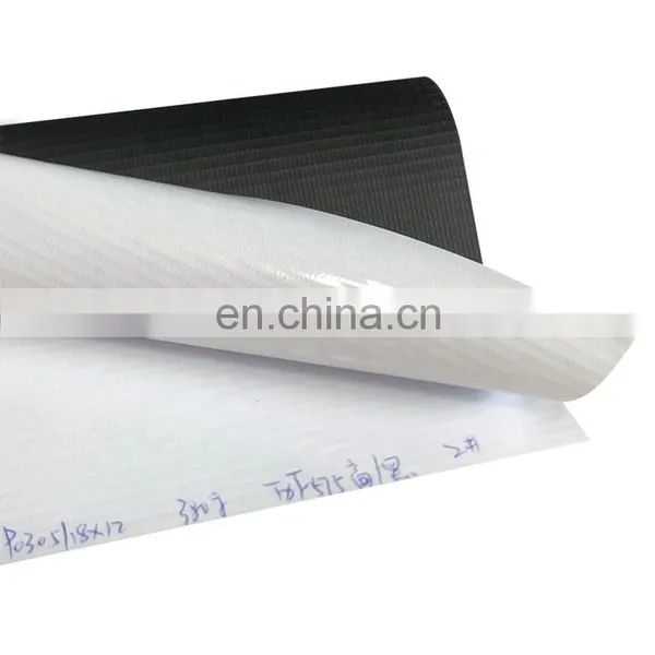 510g Outdoor Advertisement Back Black Frontlit Pvc Flex Banner (1000*1000 9*9 ,cold Lamination ) photo-4