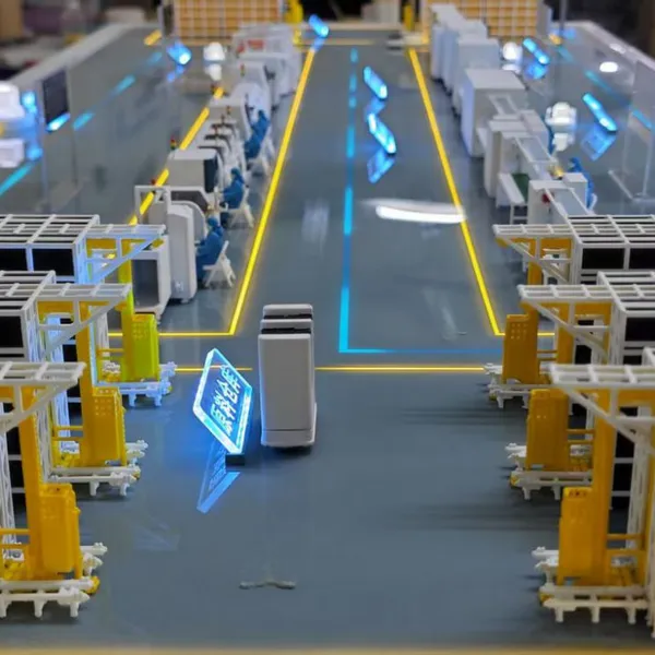 Manufacturer of Sand Table Models for Industrial Automation Production Lines photo-4