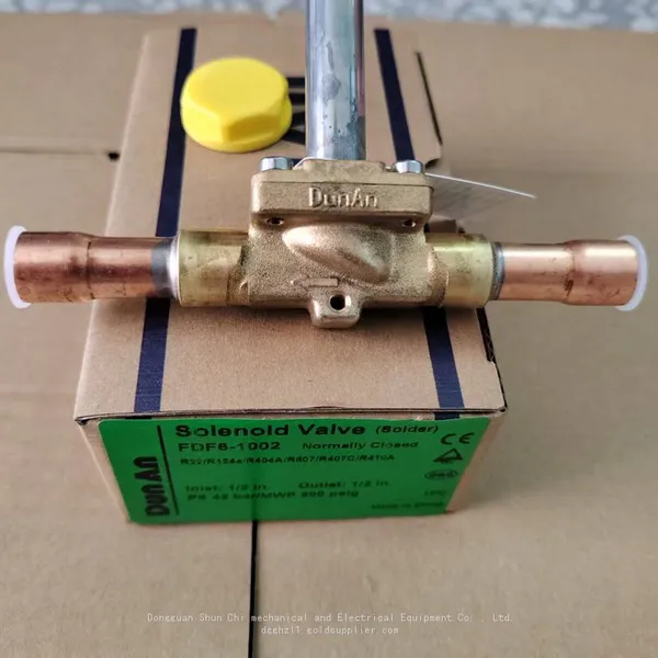 DunAn Shield Electromagnetic Valve Refrigeration Equipment Air Conditioning Solenoid Valve FDF6-1002