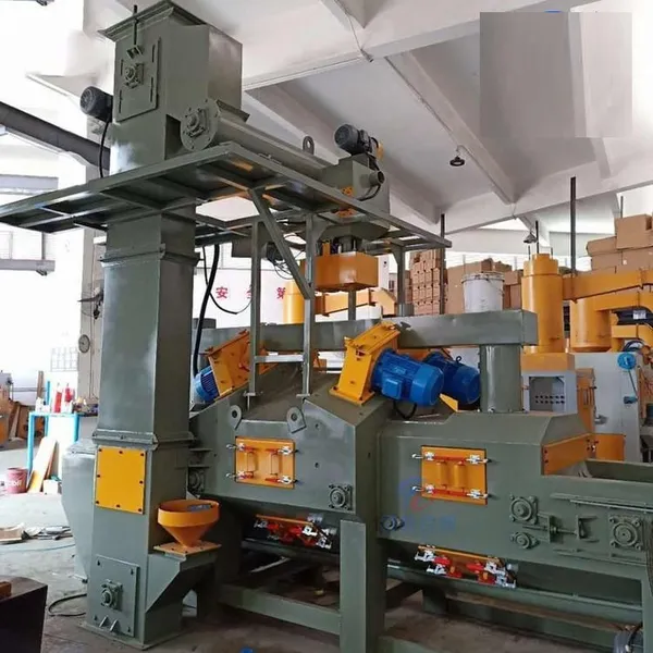 Continuous Processing Small Medium-Sized Thin Plate Parts, Castings, Forgings Blasting Machine photo-5