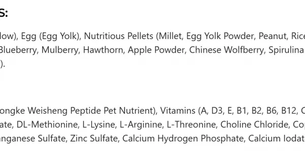 Bird Food Nutritious Egg Yolk Rice photo-5
