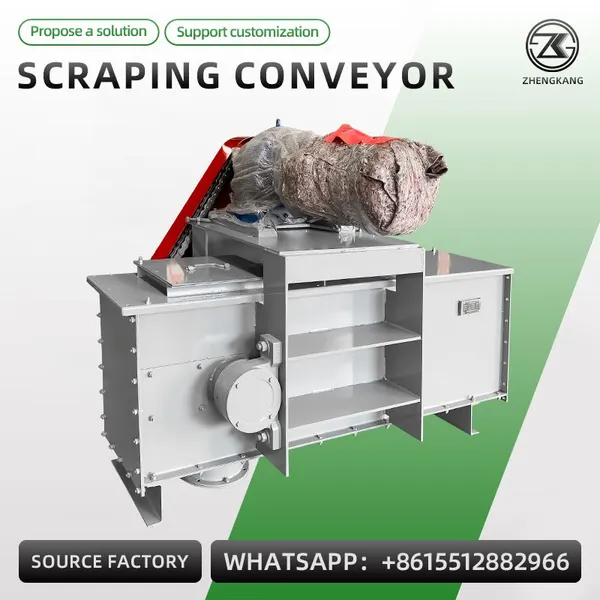 Scraper Conveyor Machine Industrial Chain Scraper Conveyor for Coal Sand Cement Mining Material Handling Equipment photo-4