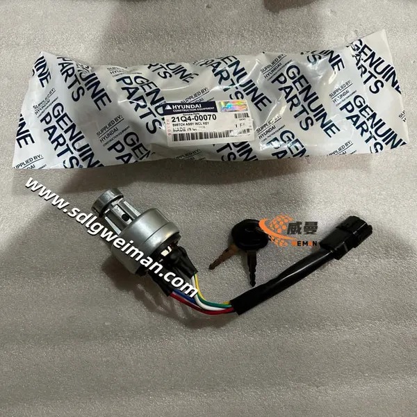 ORIGINAL HYUNDAI Start Key Assy 21Q4-00070 for Hyundai R140LC-9 photo-5
