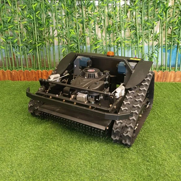 Gasoline Adjustable Cutting Height 10-150MM Adjustable Mowing Height Radio Control Grass Cutter photo-3