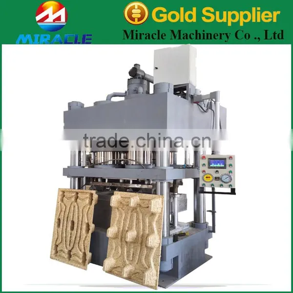 Pallet Process Plant, Crusher to Get the Wood and Stalk Powder, High Fiber Pallet Tray Process Machines