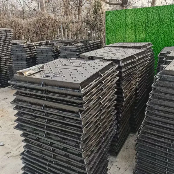 Wear-Resistant Ductile Iron Manhole Covers for Industrial Zone and Commercial Building Drainage photo-4