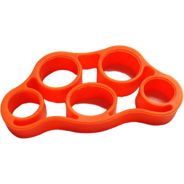 Silicone Finger Resistance Bands Grip Strength Trainer, Hand Exerciser & Finger Stretcher for Rehabilitation, Arthritis Relief & Hand Therapy photo-2