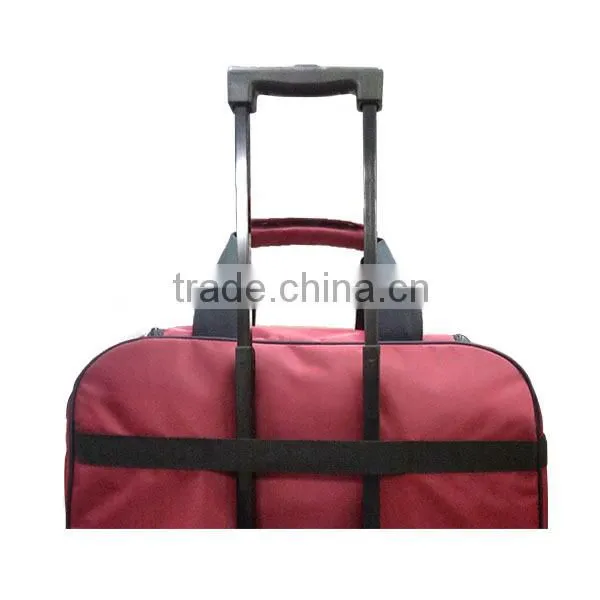 Classical Holdall Two Tone Nylon Travel Bag photo-6
