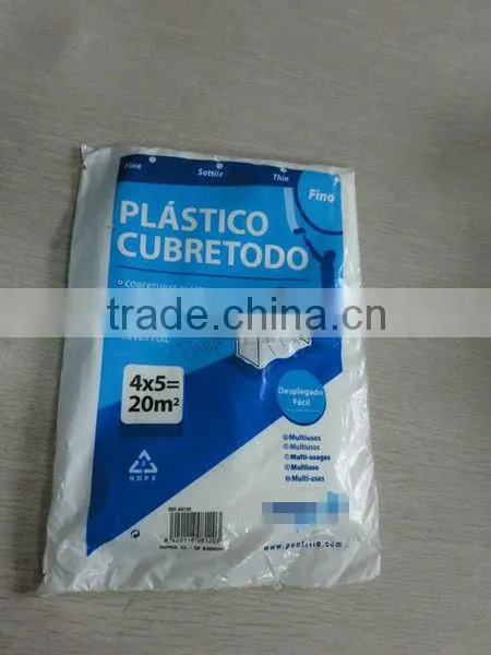 Polythylene Transparent Drop Sheet Cover photo-6