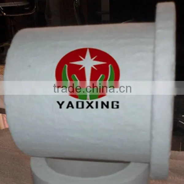 Aluminium Water Plug Head Ceramic Fiber Shape Vacuum Formed Ceramic Shapes Ceramic Fiber Gasket photo-4