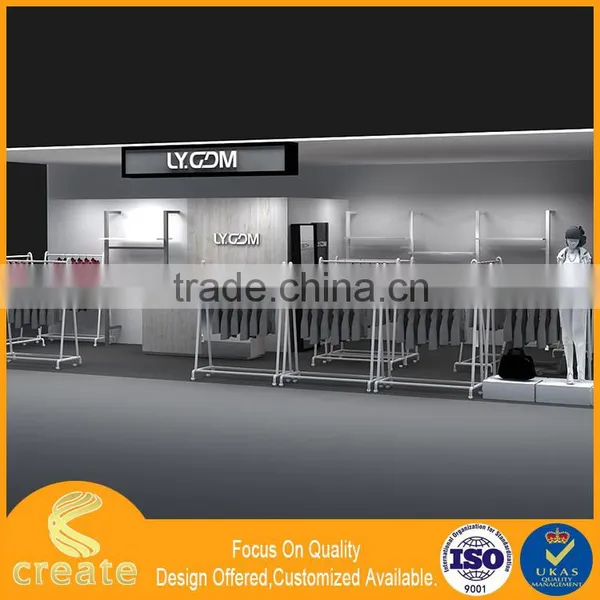 Hot Sale Retail Store Man's Clothes Showcase,showcase Shelf for Clothing Display Stand,metal Rack photo-4