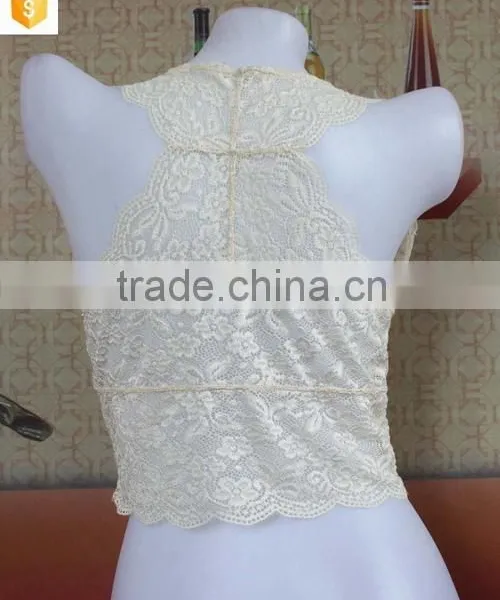 Nude Full Lace Camisole,sexy Lace Lady Camisole for Nighty Wear photo-3