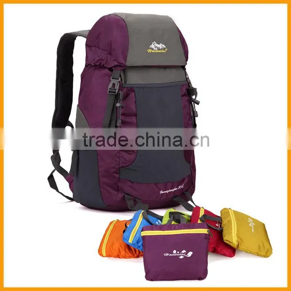 Tactical Stylish Waterproof Nylon Foldable Camping Hiking Backpack photo-6