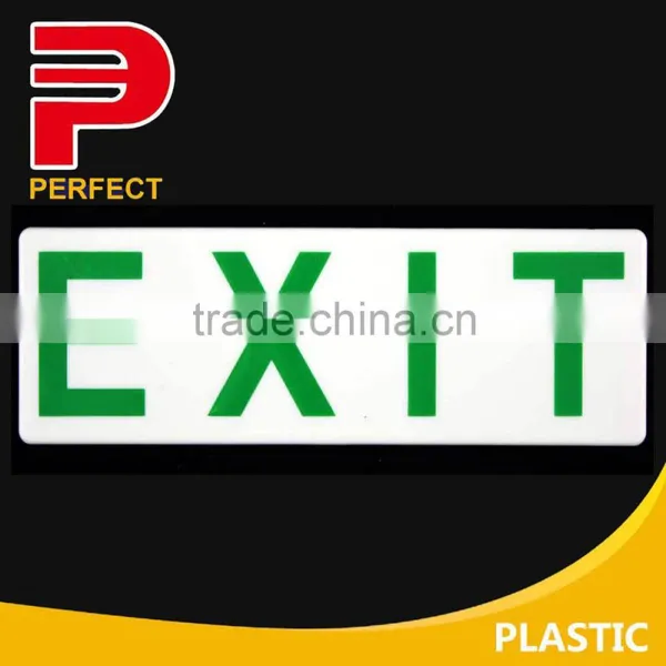 Plastic Adhesive Sign Board Design Samples