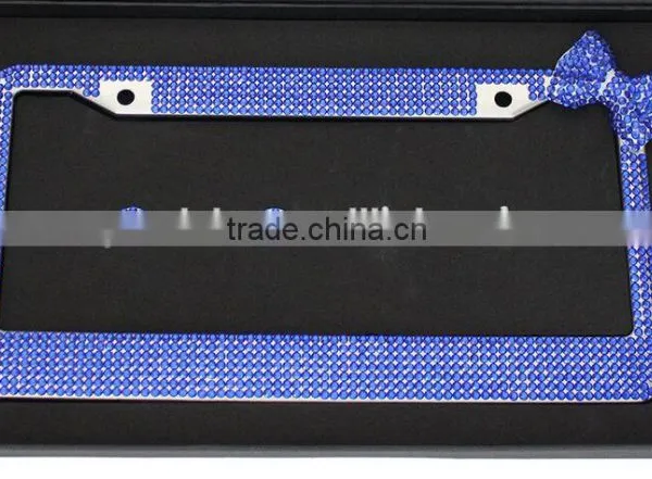 Royal Rhinestone Bling Crystal License Plate Frames photo-3
