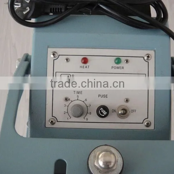 Wenzhou Factory Pedal Sealing Machine 650mm Sealing Length Use for Bag Neck Sealing photo-4
