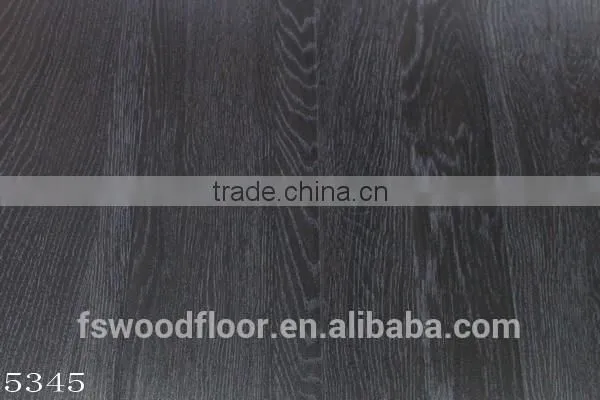 Dark Color HDF Laminate Wood Flooring Foshan photo-2