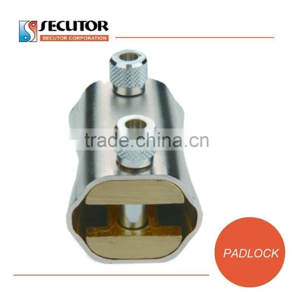 Anti Drill Bike Chain Steel Padlock Lock photo-5