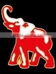 Wholesale Vnistar Delta Style Elephant Brooch Animal Mascot Brooch 2016 Greek Lapel