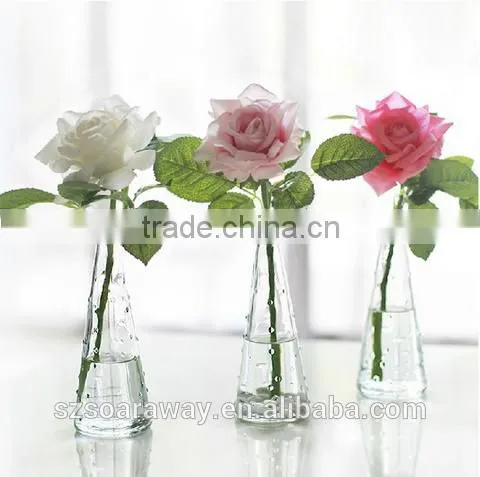 Hot Sales Wholesale Clear Glass Vase Home Decoration Flower Glass Vases photo-4
