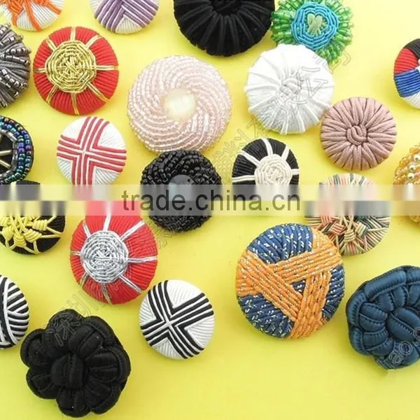 Handmade Cord Braided Fancy Button For Ladies Wear -- F1556 photo-3