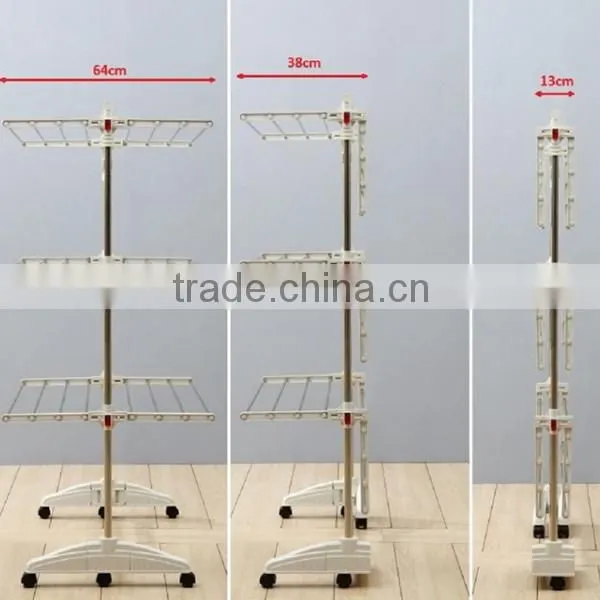 High Quality Stainless Steel Extendable Towel Rack/clothes Drying Rack E3 photo-5