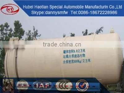 SINOTRUK Sewage Suction Tanker Truck Fecal Tank Transport Truck for Sale High Presure Cleaning photo-2