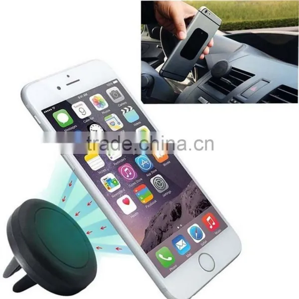 Universal Car Air Vent Mount Clip Magnetic Holder Dock For IPhone For Samsung Magnet Holder Tablet GPS Suporte Para Celular*