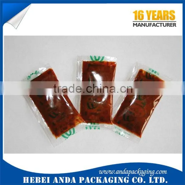 10g Seasoning Powder Sachet Packing Film Roll/ Spice Seasoning Packaging 3 Side Seal Bags Supplier's Choice photo-2