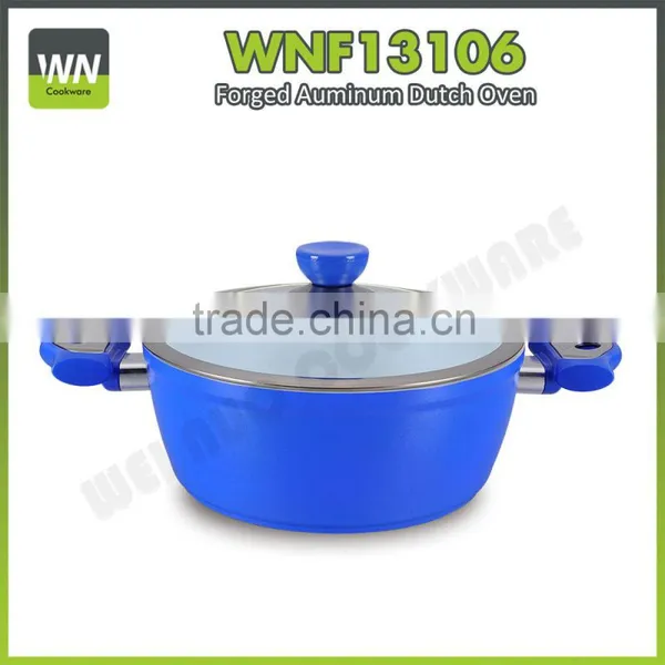 Chinese Best Aluminium Cookware Manufacture Ceramic Coated Cookware Set With Induction Bottom photo-3