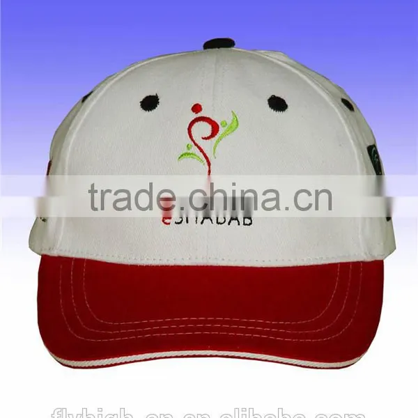 Custom Logo Red Color Cotton Fashion Cute Caps photo-3